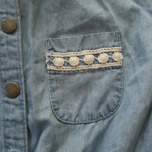 Tucker and Tate Girls Denim Dress - Picture 4 of 6